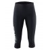 Craft Women's Training Wear Ergonomic Shaped Pure Capri Sports Tights