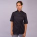 Dennys Adult's Short Sleeve Stud Button Lightweight Chef's Jacket