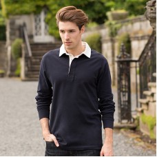 Front Row Men's Slimfit Premium Superfit Rugby Shirt