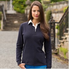 Front Row Women's Slimfit Premium Superfit Rugby Shirt