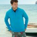 Lightweight Zip Neck Sweatshirt
