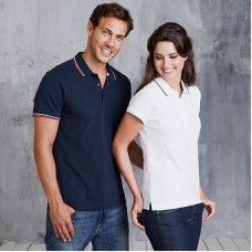 Kariban Men's Contrast Short Sleeve Polo Shirt