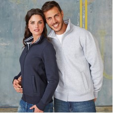 Kariban Women's Contrast Inner Collar Full Zip Fleece Jacket