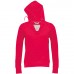 Kariban Vintage Women's V-neck Long Sleeve Hooded T-shirt