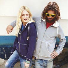 Kariban Vintage Adult's Sherpa Lined Hooded Jacket