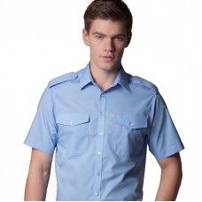 Pilot Shirt Short Sleeved