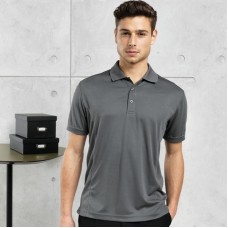 Premier Men's Coolchecker Fitted Pique Polo Shirt