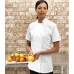 Premier Women's Wrap Over Fastening Short Sleeve Chefs Jacket