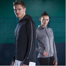 Tombo Teamsport Lightweight Reflective Running Hoodie