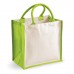 Westford Mill Printers Canvas Side Panel Midi Jute Bag