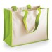 Westford Mill Printers Canvas Side Panel Classic Shopper Bag
