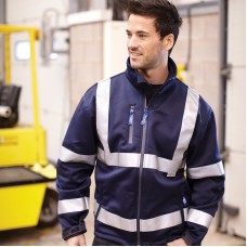Hi Vis Softshell Jacket (hvk09)