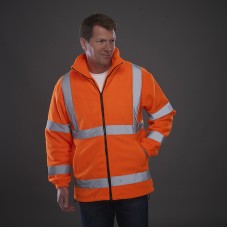 Hi Vis Heavyweight Fleece Jacket (hvk08)