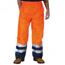 Hi Vis Waterproof Overtrousers (hvs463)