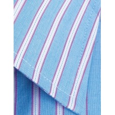Brook Taverner Women's Liguria Contrast Collar Short Sleeve Blouse