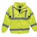 Dickies Men's Hi-vis Bomber Jacket