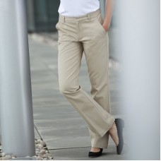 Henbury Women's Flat Front Teflon Coated Trousers