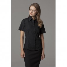 Kustom Kit Women's Business Short Sleeve Blouse