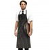 Premier Butchers Style Striped Bib Apron