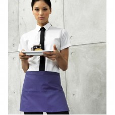 Premier Colours 3 Pocket Short Bar Apron
