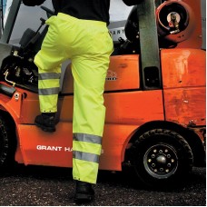 Result Adult's High Visibility Safety Trouser