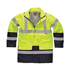 Dickies Men's High Visibility Two Tone Parka Jacket