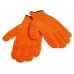 Essentials Adult's Orange Criss Cross Gloves