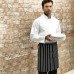 Premier Adult's Classic Stripe Butcher's Style Half Apron