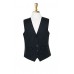 Brook Taverner Men's Formal Wear Black Herringbone Waistcoat