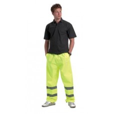Uneek Clothing Unisex Elasticated Waist High Visibility Trouser