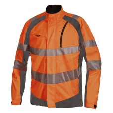 Projob Men's 6409 Quilt Lined High Visibility Jacket