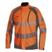 Projob Men's 6409 Quilt Lined High Visibility Jacket