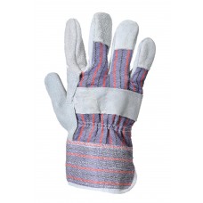 Portwest Cow Split Leather Canadian Rigger Glove
