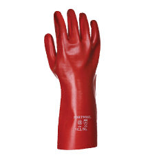 Portwest Fully Coated 35cm Pvc Gauntlet Glove