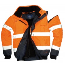 Portwest 3 In 1 High Visibility Contrast Bomber Jacket
