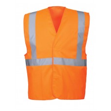 Portwest High Visibility One Band And Brace Safety Vest