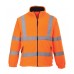 Portwest High Visibility Rail Specification Mesh Lined Fleece Jacket