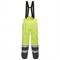 Portwest Bizflame Multi Arc Flame Chemical Resistant Hi Vis Trouser