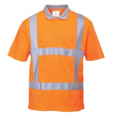 Portwest High Visibility Rail Industry Rws Polo Shirt