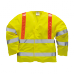 Portwest High Visibility Jacket With Reflexite Red Braces Portwest High Visibility Jacket With Reflexite Red Braces
