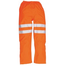 Portwest Abrasion Resistant Rail Industry Hi-vis Traffic Trousers