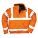 Portwest 300d Abrasion Resistant Rail Industry Hi-vis Bomber Jacket