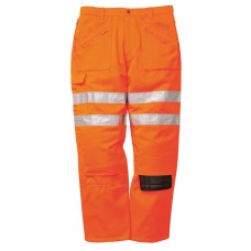 Portwest High Visibility Rail Industry Action Trousers