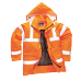 Portwest 300d Abrasion Rail Industry Hi-vis Breathable Jacket