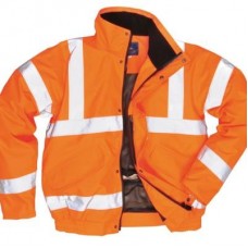 Portwest 300d Abrasion Rail Industry Hi-vis Breathable Bomber Jacket