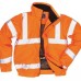 Portwest 300d Abrasion Rail Industry Hi-vis Breathable Bomber Jacket