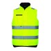 Portwest 300d Fabric High Visibility Multi Pocket Bodywarmer