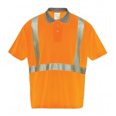 Portwest High Visibility Superior Polo Shirt