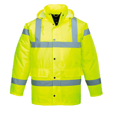 Portwest 300d Abrasion Resistant Hi Vis Breathable Jacket
