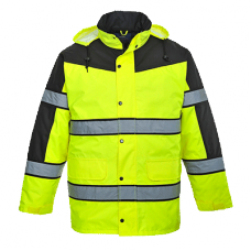 Portwest 300d Abasion Resistant Hi Vis Classic Two Tone Jacket